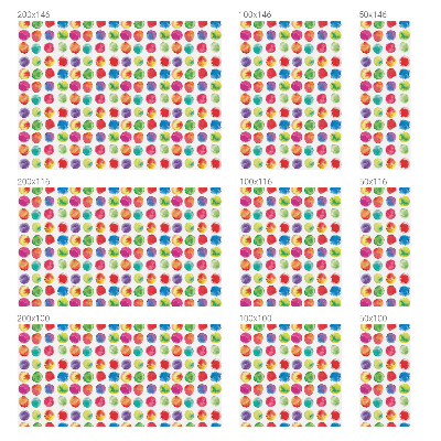 Milchglasfolie Fenster Buntglasoptik Bunte Kreise