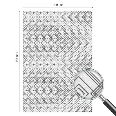 Sichtschutz Klebefolie für Fenster Rhombische Harmonie