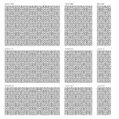 Sichtschutz Klebefolie für Fenster Rhombische Harmonie