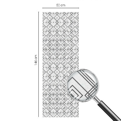 Sichtschutz Klebefolie für Fenster Rhombische Harmonie