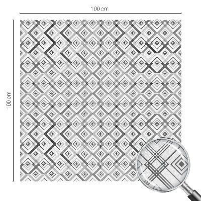 Sichtschutz Klebefolie für Fenster Rhombische Harmonie