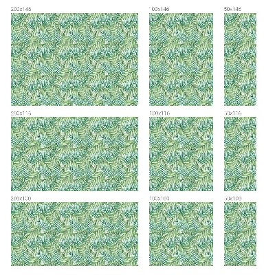 Toom Sichtschutzfolie Grüner Farn