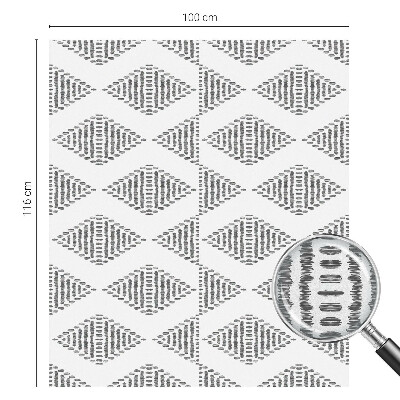 Sichtschutz Klebefolie für Fenster Geometrische Rauten