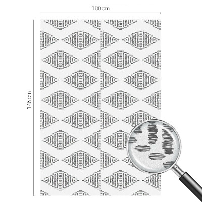Sichtschutz Klebefolie für Fenster Geometrische Rauten