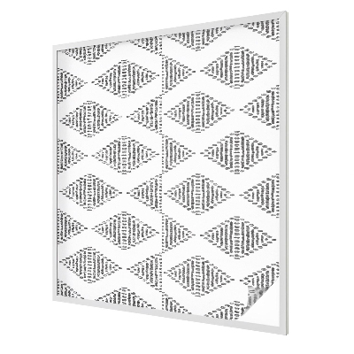 Sichtschutz Klebefolie für Fenster Geometrische Rauten