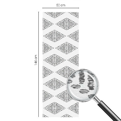 Sichtschutz Klebefolie für Fenster Geometrische Rauten