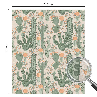 Sichtschutz Klebefolie für Fenster Grüne Sukkulenten