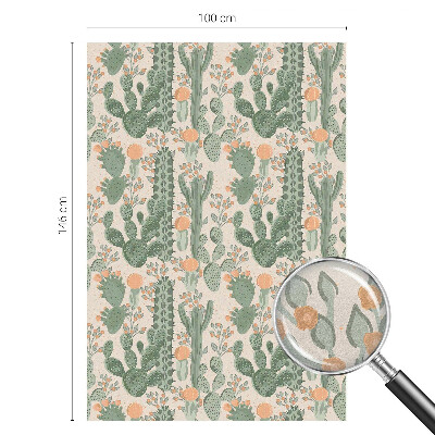 Sichtschutz Klebefolie für Fenster Grüne Sukkulenten