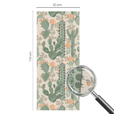 Sichtschutz Klebefolie für Fenster Grüne Sukkulenten