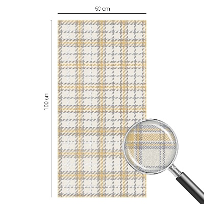 Milchglasfolie Fenster Buntglasoptik Geometrisches Raster