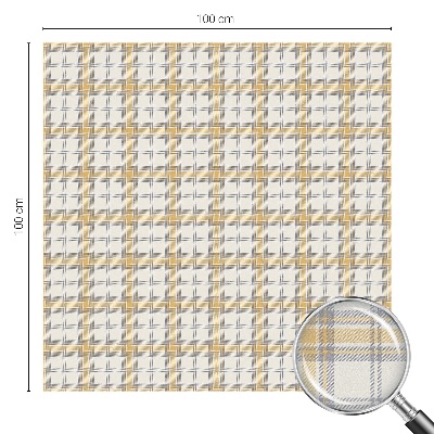 Milchglasfolie Fenster Buntglasoptik Geometrisches Raster