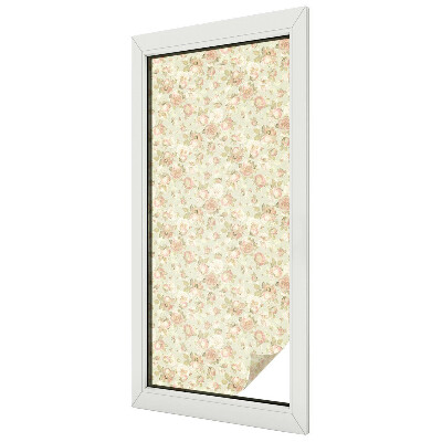 Fensterfolie Sichtschutz Florale Eleganz