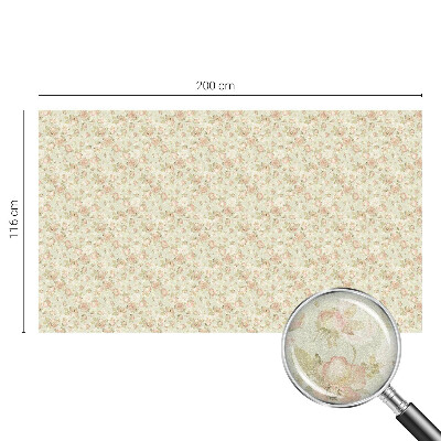 Fensterfolie Sichtschutz Florale Eleganz