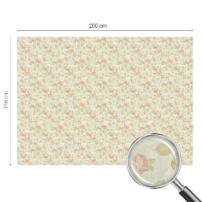 Fensterfolie Sichtschutz Florale Eleganz