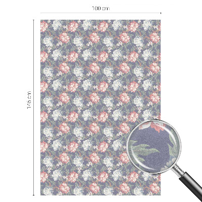 Sichtschutz Klebefolie für Fenster Florale Eleganz