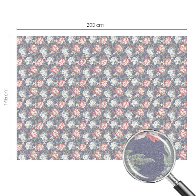 Sichtschutz Klebefolie für Fenster Florale Eleganz