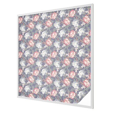 Sichtschutz Klebefolie für Fenster Florale Eleganz