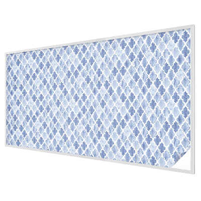 Fensterfolie mit Motiv Buntglas Eleganz in Aquarell.