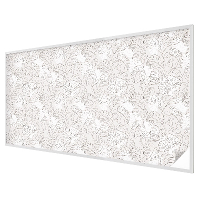 Fensterfolie mit Motiv Buntglas Pflanzenornament