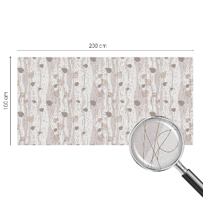 Sichtschutz Klebefolie für Fenster Elegante Blätter