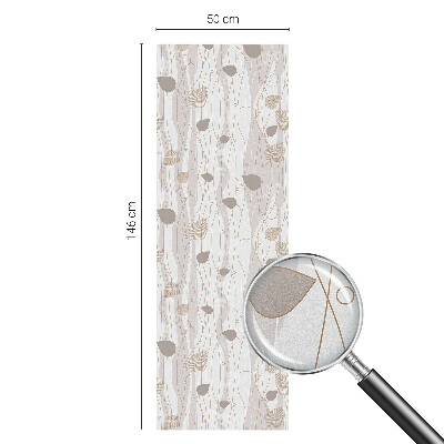 Sichtschutz Klebefolie für Fenster Elegante Blätter