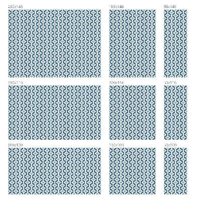 Fensterfolie Sichtschutz Geometrisches Muster