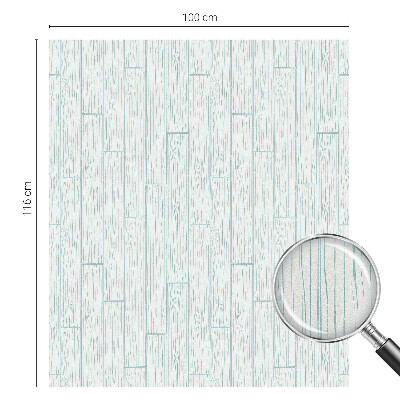 Milchglasfolie Fenster Buntglasoptik Holzmuster