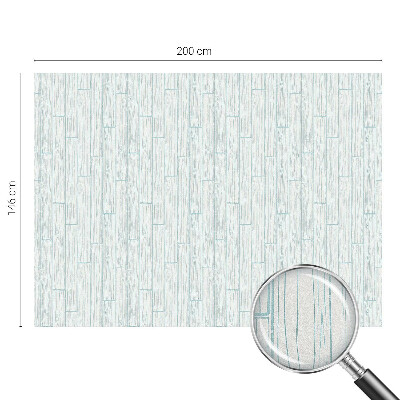 Milchglasfolie Fenster Buntglasoptik Holzmuster