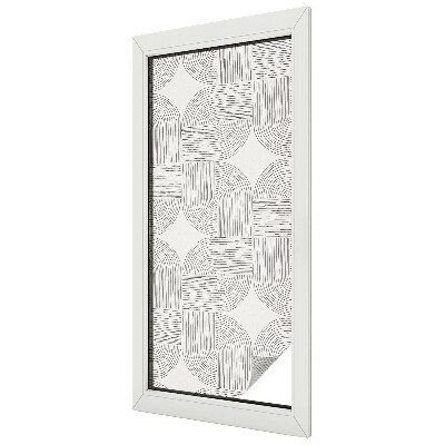 Sichtschutz Klebefolie für Fenster Friedliche Symmetrie