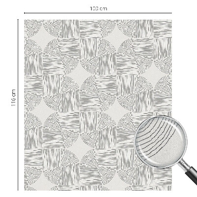 Sichtschutz Klebefolie für Fenster Friedliche Symmetrie