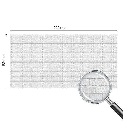 Fensterfolie Sichtschutz Ziegeltextur