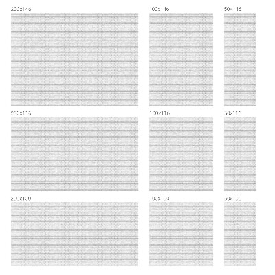 Fensterfolie Sichtschutz Ziegeltextur