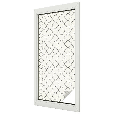 Milchglasfolie Fenster Buntglasoptik Schlichte Eleganz