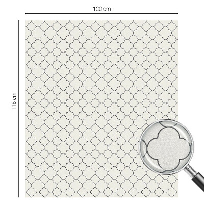 Milchglasfolie Fenster Buntglasoptik Schlichte Eleganz