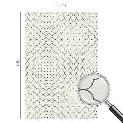 Milchglasfolie Fenster Buntglasoptik Schlichte Eleganz