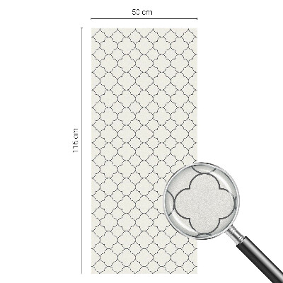 Milchglasfolie Fenster Buntglasoptik Schlichte Eleganz