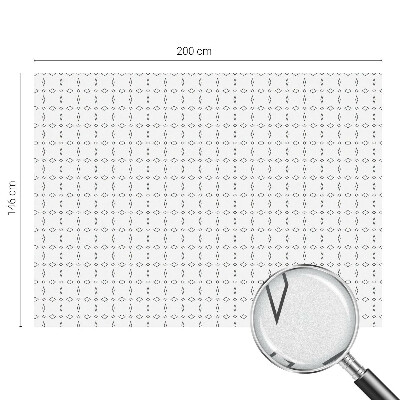Fensterfolie mit Motiv Buntglas Rautenformen