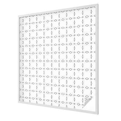 Fensterfolie mit Motiv Buntglas Rautenformen