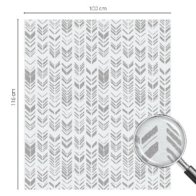 Toom Sichtschutzfolie Pfeilmuster