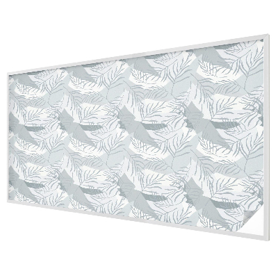 Milchglasfolie Fenster Buntglasoptik Zarte Blätter