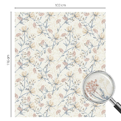 Sichtschutz Klebefolie für Fenster Blumen der Harmonie