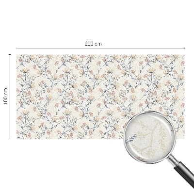 Sichtschutz Klebefolie für Fenster Blumen der Harmonie