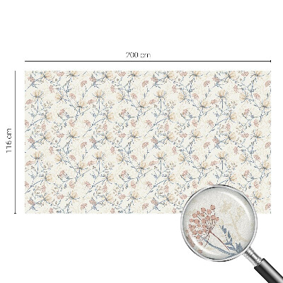 Sichtschutz Klebefolie für Fenster Blumen der Harmonie