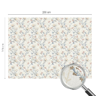 Sichtschutz Klebefolie für Fenster Blumen der Harmonie