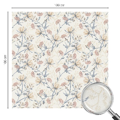 Sichtschutz Klebefolie für Fenster Blumen der Harmonie