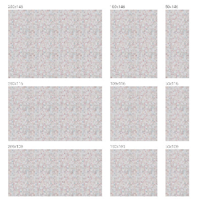 Fensterfolie mit Motiv Buntglas Steinmosaik