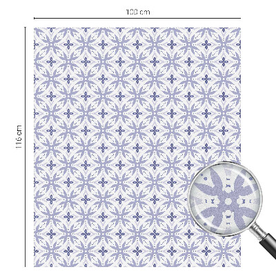 Sichtschutz Klebefolie für Fenster Lila Muster