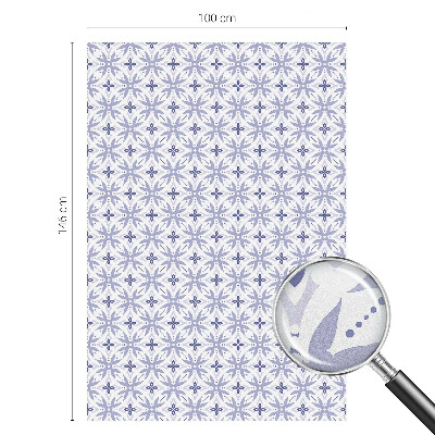 Sichtschutz Klebefolie für Fenster Lila Muster