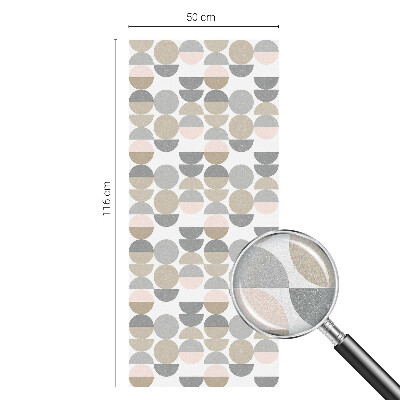 Sichtschutz Klebefolie für Fenster Geometrische Muster
