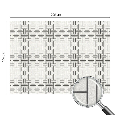 Toom Sichtschutzfolie Symmetrischer Zopf